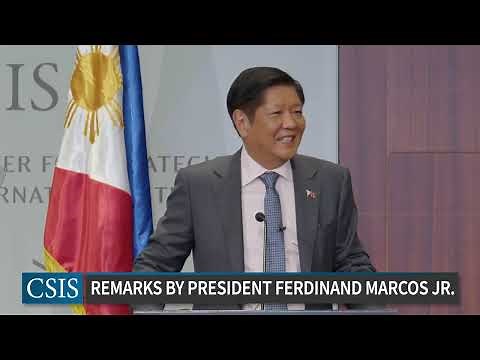 A Conversation with President Ferdinand Marcos Jr. of the Philippines