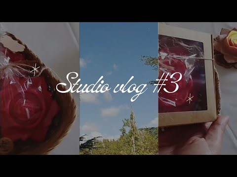 Packaging candles preparing local order.🕯️ | ASMR Candle packaging / work with me / without speaking