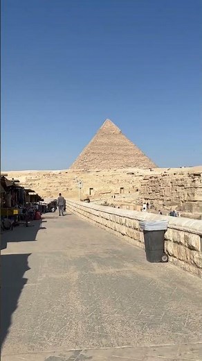 The Great Pyramid of Giza, Egypt 🇪🇬 | ギザの大ピラミッド