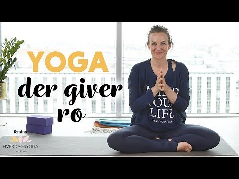 Find Indre Ro med Afstressende Yoga | Ud af Hovedet, Ned i Kroppen | Hverdagsyoga