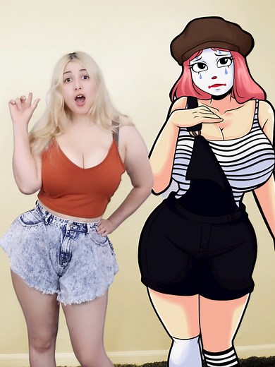 OJITOS TRISTES: Comparativa 2D vs 3D en Cosplay