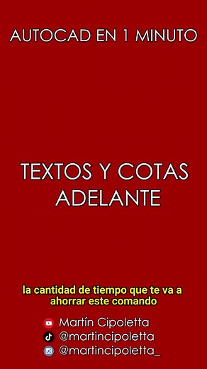 Aprende a ordenar tus textos, cotas y directrices en AutoCAD con solo un clic. Deja de perder tiempo y usa este comando para ser más eficiente. #autocadtutorials #autocad2d #trucoautocad #tipautocad #cursoautocad #autocad #aprenderautocad #tutorialautocad #autocadcommand #ordenartextosautocad