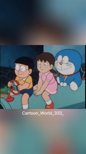 CARTOON_WORLD_333 | The chaos starts when a typical afternoon goes wrong. Nobita managed to do the impossible: he sent the Time Machine back into the past...... | Instagram