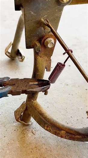 Genius Way to Install a Kickstand Spring! #shorts