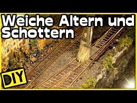 TUTORIAL: Soft weathering, ballasting, gluing - WITHOUT airbrushing!🚂 [#272] N scale model railway