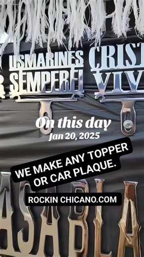 Custom Toppers and Car Plaques for Special Occasions