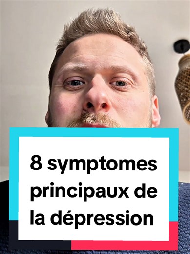 🥺 La depression: Quels sont les principaux symptômes ? Les symptômes durent au moins 2 semaines et incluent souvent : Tristesse profonde, vide intérieur Perte d’intérêt ou de plaisir Fatigue constante Troubles du sommeil (insomnie ou hypersomnie) Changements d’appétit ou de poids Difficultés de concentration Sentiment de culpabilité ou de dévalorisation Pensées très sombres etc... quels sont les symptomes de la dépression ? comment savoir qu’on est dépressif ? c’est quoi la dépression ? #depres