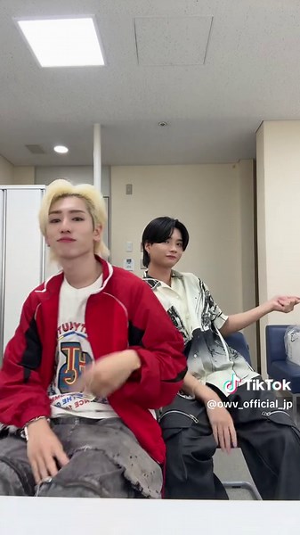 Good Luck! 💛💜 #ぽかぽか #OWV #中川勝就 #浦野秀太