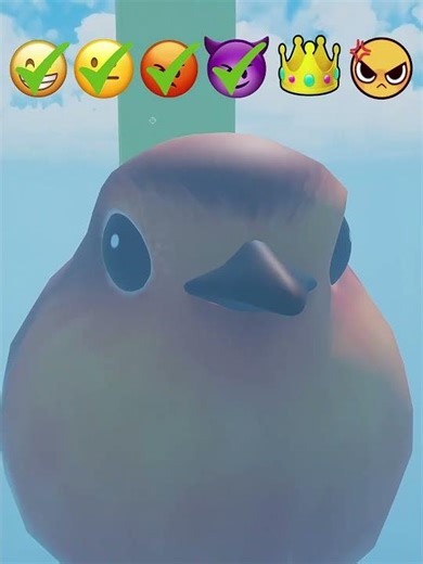 PIBI CHUBI vs BIRDS TSUNAMI 🌊🐦 RUN OR GET CAUGHT #robloxshorts #rblx