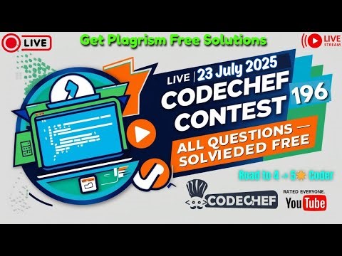 CodeChef Contest 198 – All Coding Solutions | 2025 | Rated for All