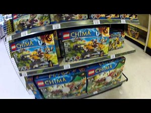 Legends of Chima Legos at Toys R Us Display!