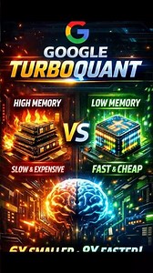 TurboQuant by Google | Massive RAM Reduction for AI Models! #ai #llm #googleturboquant #turboquant
