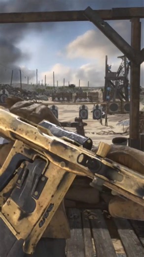 I unlocked the gold camo in cod WW2 (It looks really bad)