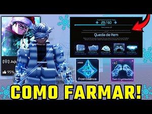 HOW TO FARM LOTS OF FROST ESSENCE IN THE NEW JUJUTSU INFINITE UPDATE!