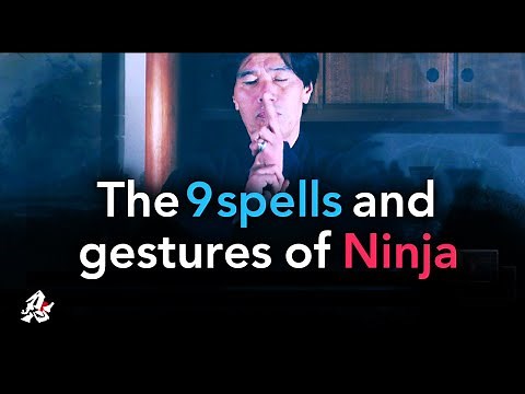 Discovering the mystery of the nine spells and gestures of ninja, "Kuji-kiri"