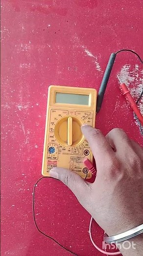 How to Use a Multimeter for Beginners | Step-by-Step Guide multimeter #short📟#multimeter #electronic