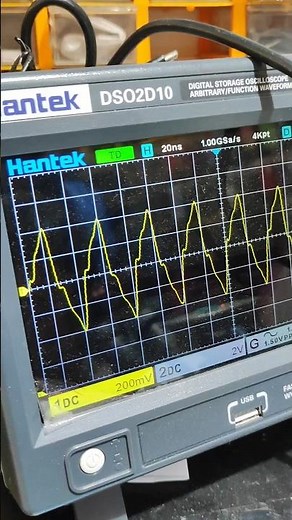 check RF by oscilloscope