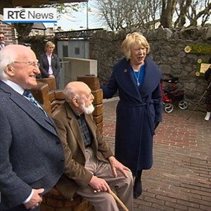 128K views · 2.4K reactions | Poet Thomas Kinsella has said that a visit today to his old primary school was his last public engagement. The 90-year-old visited Model School Inchicore, which is also the title of one of his most famous works. | RTÉ News | Facebook