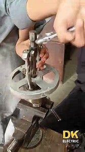how to Remove a pulley from Motor with tools electrical #machanicalwork #electrician #electricalwork #electric #motorwinding #repairing #motorrepair #machanical #mechanic | Dk Electric