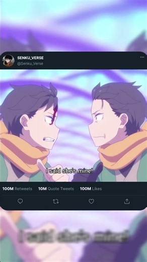 Subaru meets real subaru🤯#shorts #natsukisubaru #rezero #anime