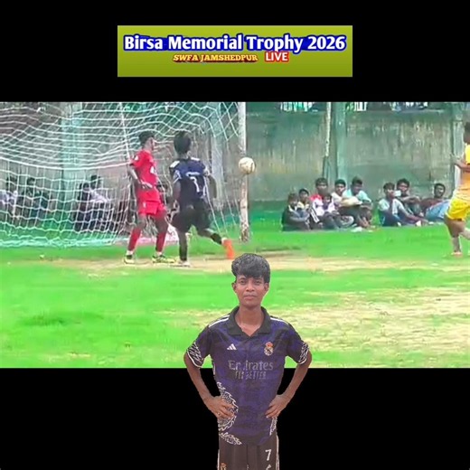 Unique goal save in Khakripara football tournament 2026 // #football