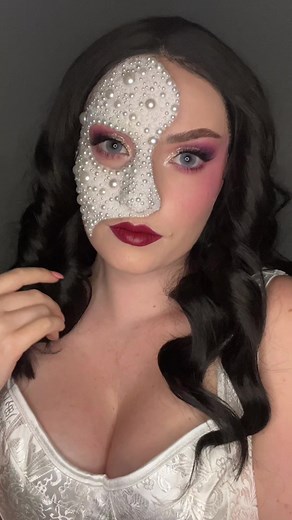 Musical Theatre Inspired Makeup: The Phantom of the Opera
