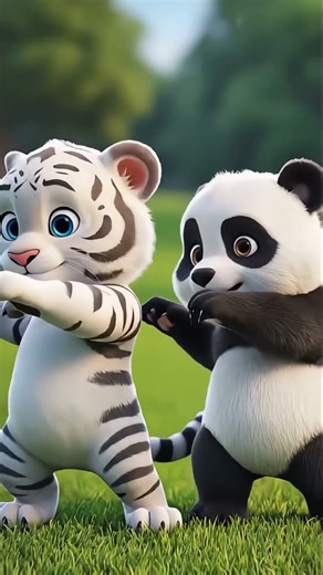 Cute Animals Dance Challenge! 🕺🎶 Can You Groove Like Us? (Loop Shorts) #funniestvideo #cuteanimals