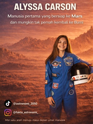 Alyssa Carson: Calon Astronot Menuju Mars