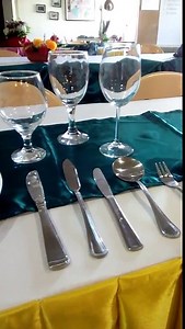 Russian Table Set Up ( F&B service Nc2 )