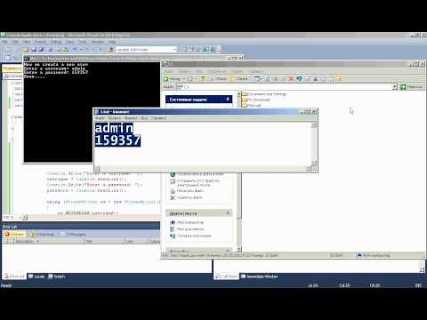C# Console-LoginSystem