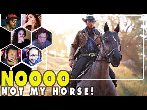 Gamers Reactions To Seeing What Happens To Arthur Horse In Red Dead Redemption 2 | Mixed Reactions