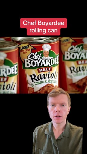 Chef Boyardee rolling can commercial from 2004 #chefboyardee #chefboyardeecommercial #chefboyardeeravioli #classiccommercials #advertisinghistory #greenscreen