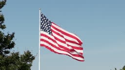 American Flag - Large 3,200 Square Foot Flag - 120 Foot Flagpole