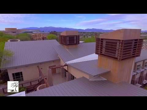 Sustainable Architecture Tour: Cooling Tower and Butterfly Roof