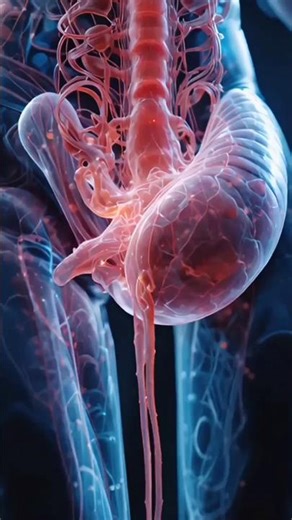 RunningShockwavesInsidethe Bladder!💦|Ultra-Realistic Anatomy#bladderpressure#runningimpact#3Danatomy