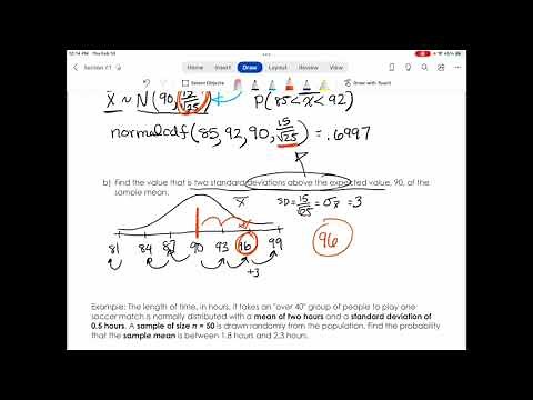 7.1 The Central Limit Theorem for Sample Means Averages