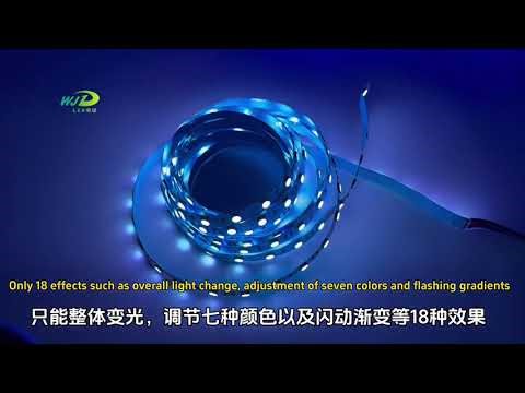 The difference between RGB LED strips and full-color LED strips.