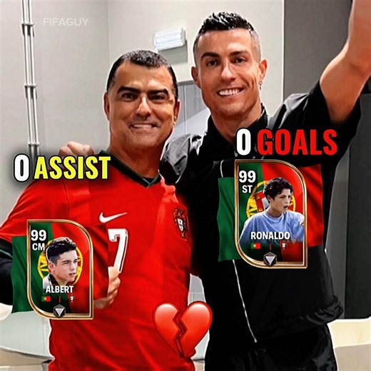 Ronaldo and Albert 💀🤝❤️‍🔥 #eafcmobile24 #eafc24 #eafifa #fifa #fifa22 #fifa23 #fcmobile24