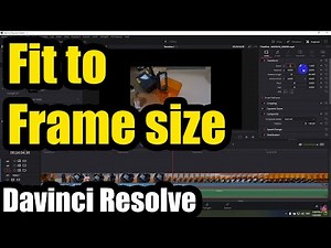 How to Fit a Clip to Window Size in Davinci Resolve? (Zoom to 1.78)