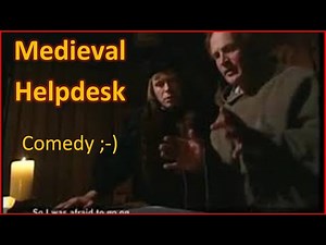 Medieval helpdesk with English subtitles
