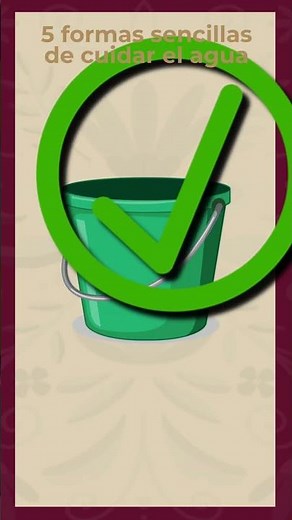 5 formas sencillas de cuidar el agua