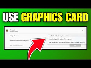 How To Force Laptop To Use Dedicated Graphics Card