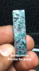 Green moss #javaislandgems #uniqueagate #NaturalBeauty #cabochonsforsale #cabochon #stone #mossagate #minerals # | Yazid Ikhsani