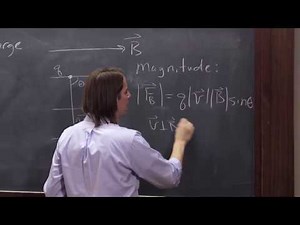 PHYS 102 | Force on Moving Charge 1 - Magnetic Force on a Charge