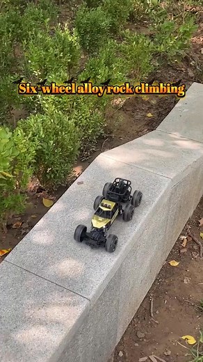 Just got the Six-Wheel Alloy Rock-Climbing RC Car and it’s amazing! 🚗💨 It handles tough terrain and steep climbs with ease thanks to its anti-skid tires and strong grip. Fun to watch and even more fun to race with friends! Perfect for anyone who loves a bit of adventure and excitement. Would definitely recommend giving it a try! 😊🔧 | Strawmeans