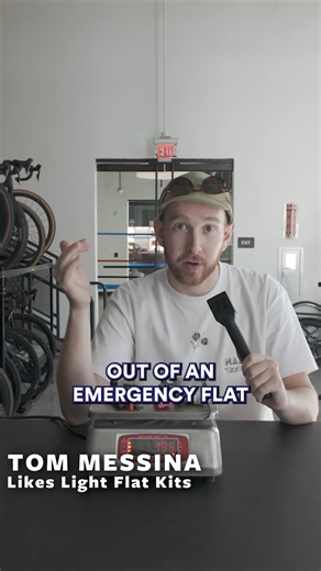 Nothing ruins a ride like a flat tire. Tom has managed to get his flat tire kit down to sub 200 grams without sacrificing any essentials. To learn more ways to save weight on your bike, click the link in the comments.🔗 | BICYCLING magazine
