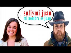 DIALOGO EN QUECHUA DE PERSONAS QUE RECIÉN SE CONOCEN - FÁCIL