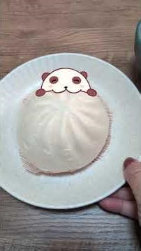 今日の朝ごはん☺️横浜中華街の王府井で購入したフカヒレまんで朝ごはんです✨＃横浜中華街＃横浜＃中華街＃フカヒレまん＃朝ごはん＃おうちごはん