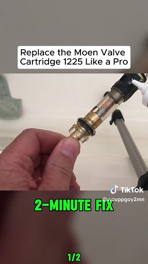 Master Your Shower: Replace the Moen Valve Cartridge 1225 Like a Pro #shower #showertiktok #plumbing #homerepair #howto #FixItYourself #tipsandtricks #SimpleFix #PlumbingTips #repair #howtotiktok #Tricks #lifehack #diyproject #cleantok #cleaningtiktok #cleaningtips #fyp