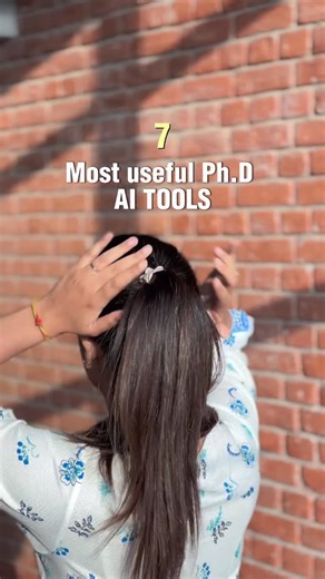 Mansha Singh | Psychology | PhD life is tough, but the right Al tools can save you HOURS of stress and effort. From writing and coding to organizing and analyzing,... | Instagram